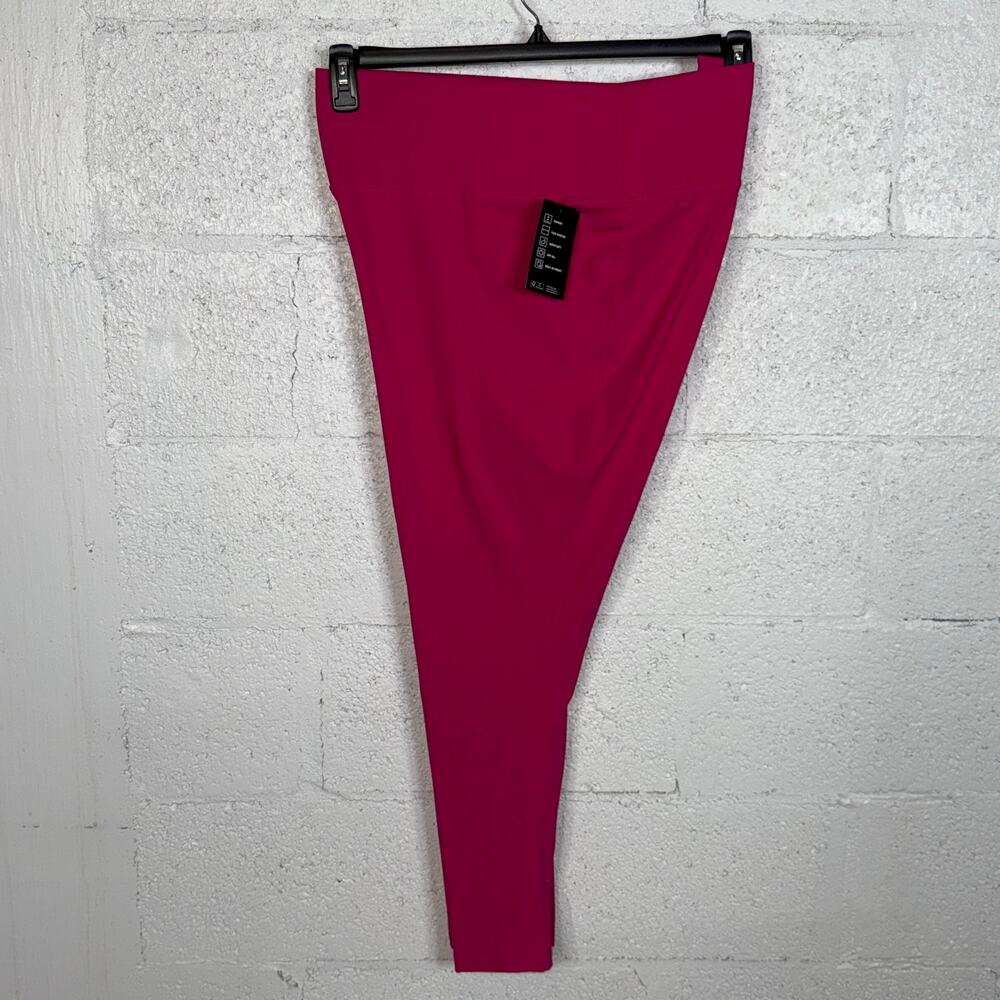 ID Ideology Plus Size Compression 7/8 Leggings, Pink Dragon fruit 3X